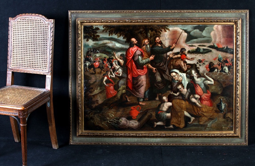 Flemish School, 16th Century, 130cm, Workshop Of The Prodigal Son, 1530/1580, Red Sea Crossing
