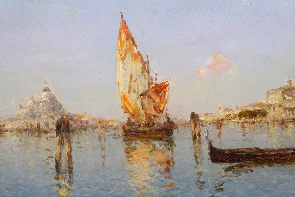 Venise, 85 cm, vers 1930, Albert Ferdinand DUPRAT 1882/1974-photo-3