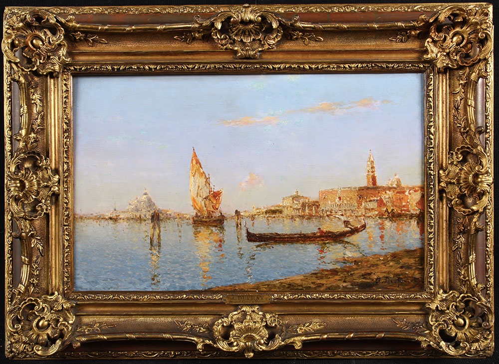 Venise, 85 cm, vers 1930, Albert Ferdinand DUPRAT 1882/1974