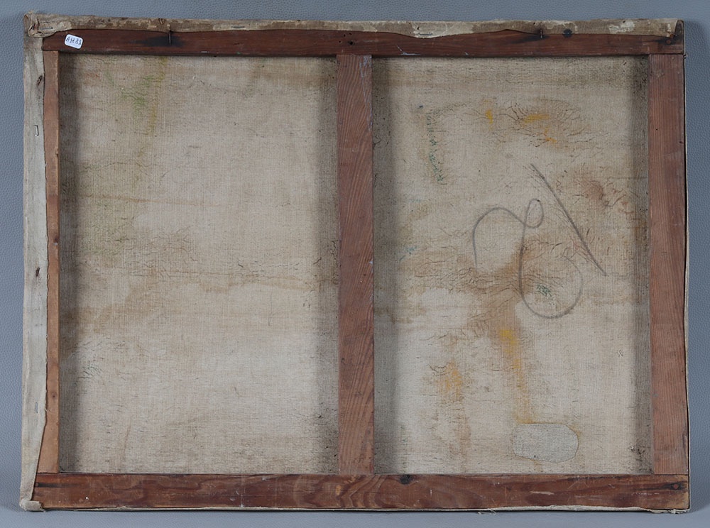 Nude On A Sofa, 73 Cm, Circa 1940/50, French School-photo-3