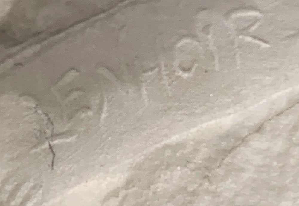 Marbre de carrare 43 cm, vers 1900, d’Etienne LENHOIR actif vers 1880/1910, jeune femme -photo-4