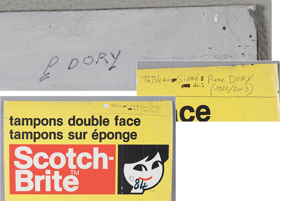 Pierre DORY 1922 / 2003, Peintre reconnu et ami des Stars … -photo-4