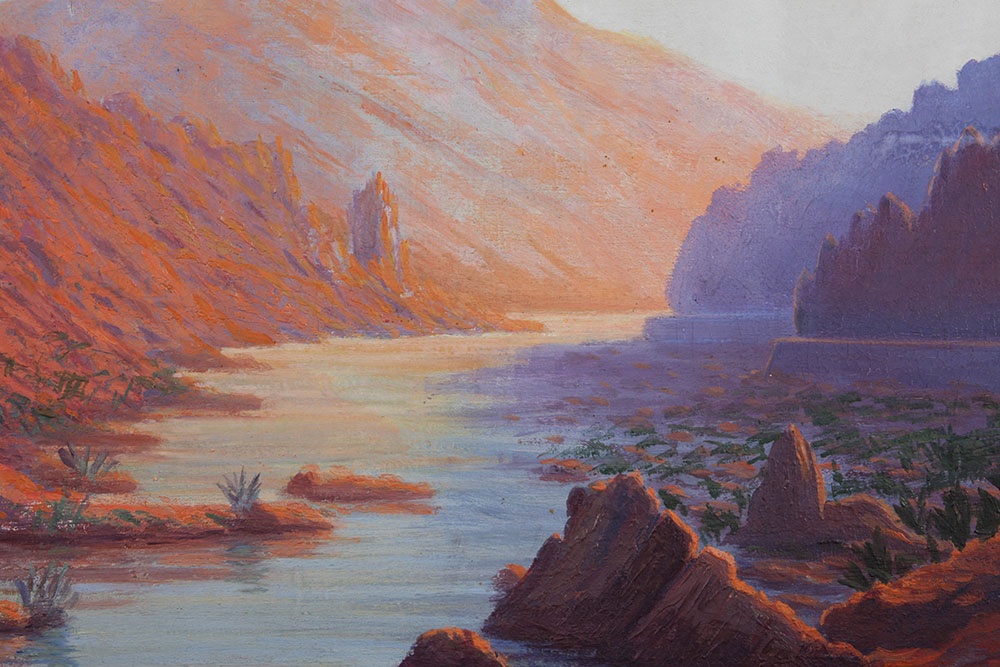 Orientaliste, 147 cm, d’Antoine JORIOT, daté : 1941-photo-3