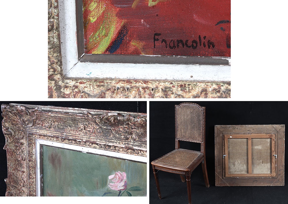 Robert Francolin 1899/1974, Bouquet Of Roses-photo-4