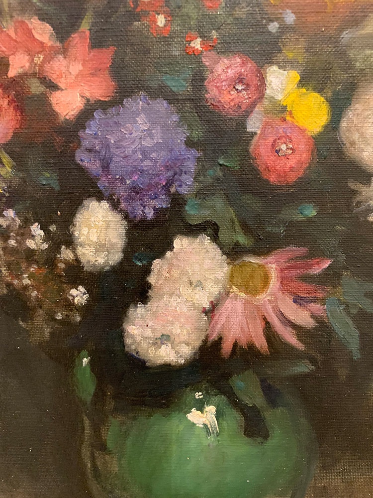 Bouquet Of Flowers, Dated 1940, English School-photo-2