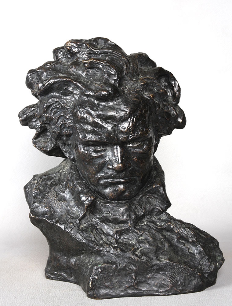 Grand bronze début XX ème, Beethoven d’après Ugo CIPRIANI 1887/1960