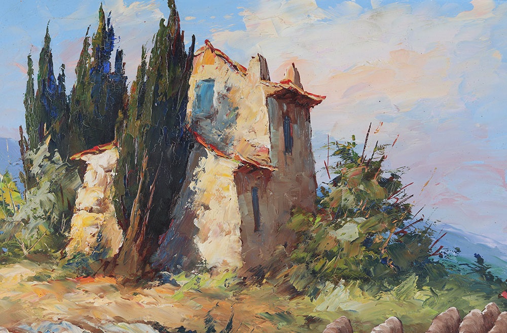 Fortuné Car 1905/1970, 70 Cm, Provence, French Riviera, Southern France-photo-2