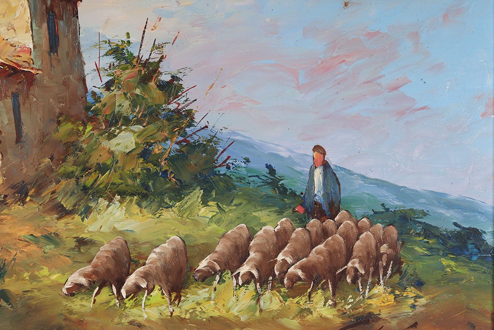 Fortuné Car 1905/1970, 70 Cm, Provence, French Riviera, Southern France-photo-3