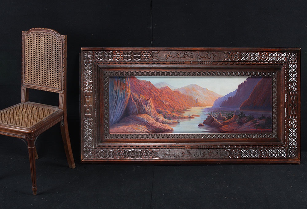 Orientalist, 147 Cm, By Antoine Joriot, Dated: 1941-photo-3