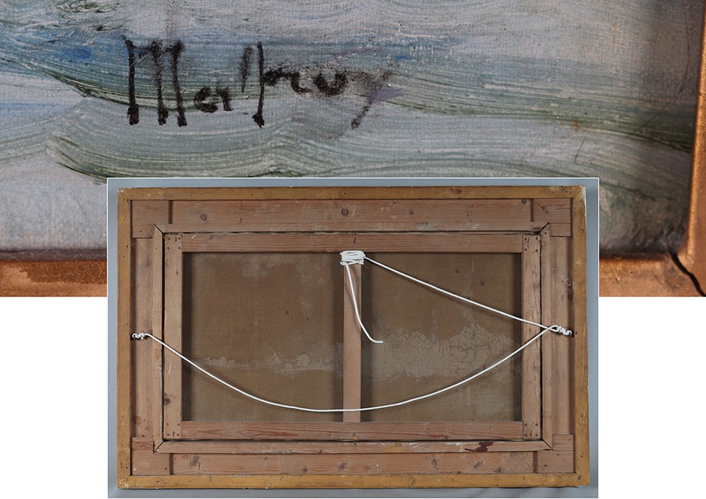 Henry MALFROY, Martigues, 117 cm, début XX ème, Méditerranée -photo-4