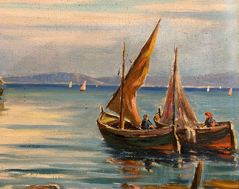 Marine, Martigues, d’Emile Tatin 1901/2000, Paysage de  Provence-photo-3