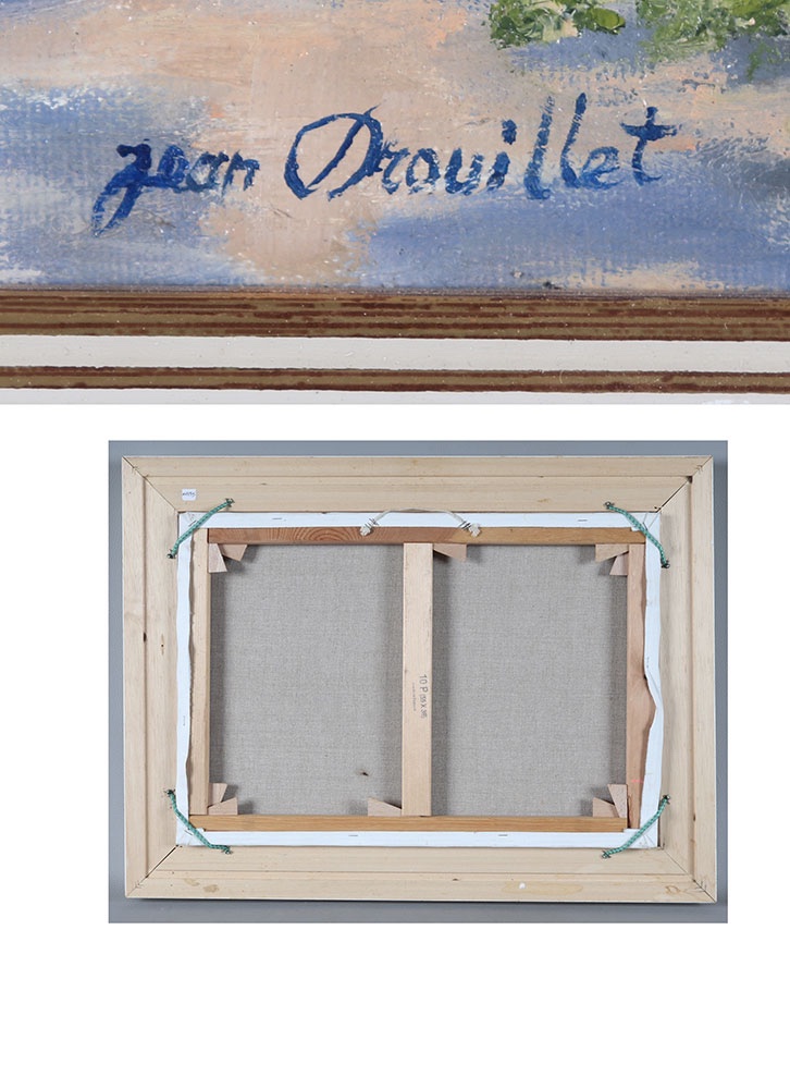 The French Riviera, Provence, Signed Jean Drouillet, French School-photo-3