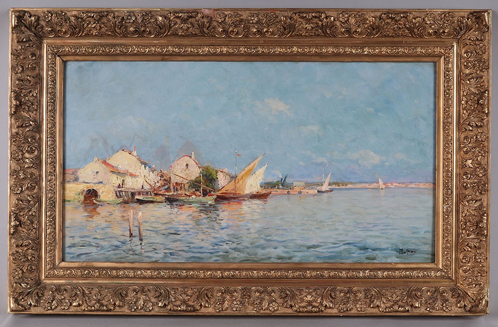 Henry MALFROY, Martigues, 117 cm, début XX ème, Méditerranée 