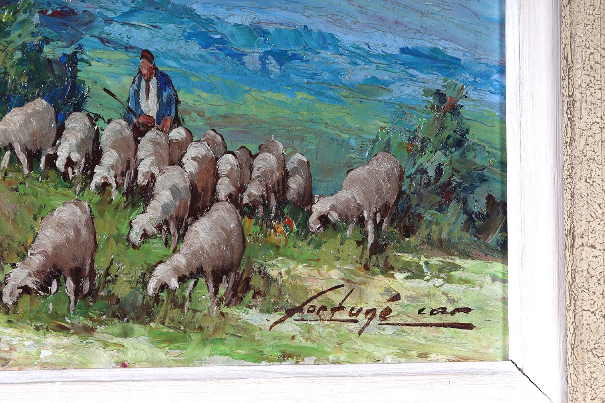 Fortuné Car 1905/1970, 70 Cm, Provence, Southern France-photo-2