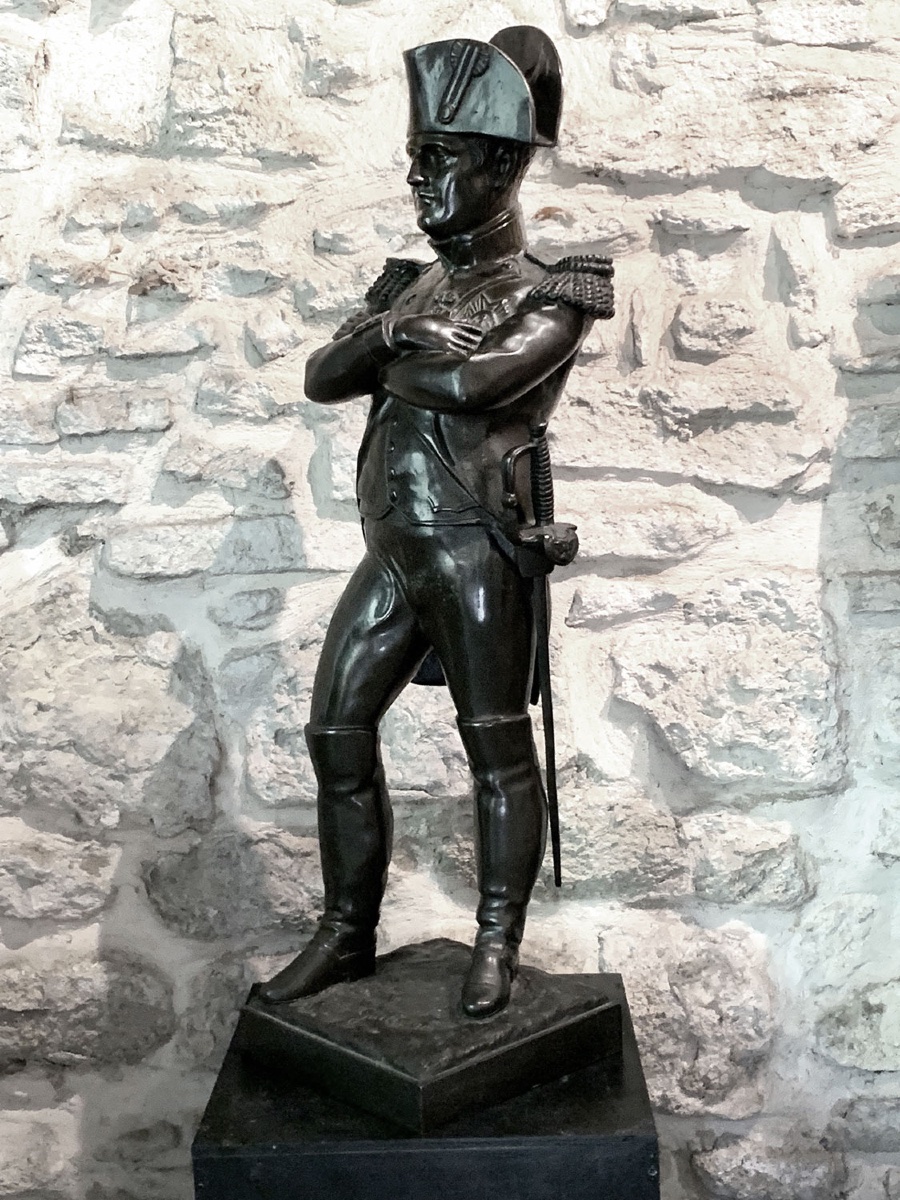 Napoléon Bonaparte, Bronze XIX ème, 98 cm, signé : Emile GUILLEMIN-photo-2