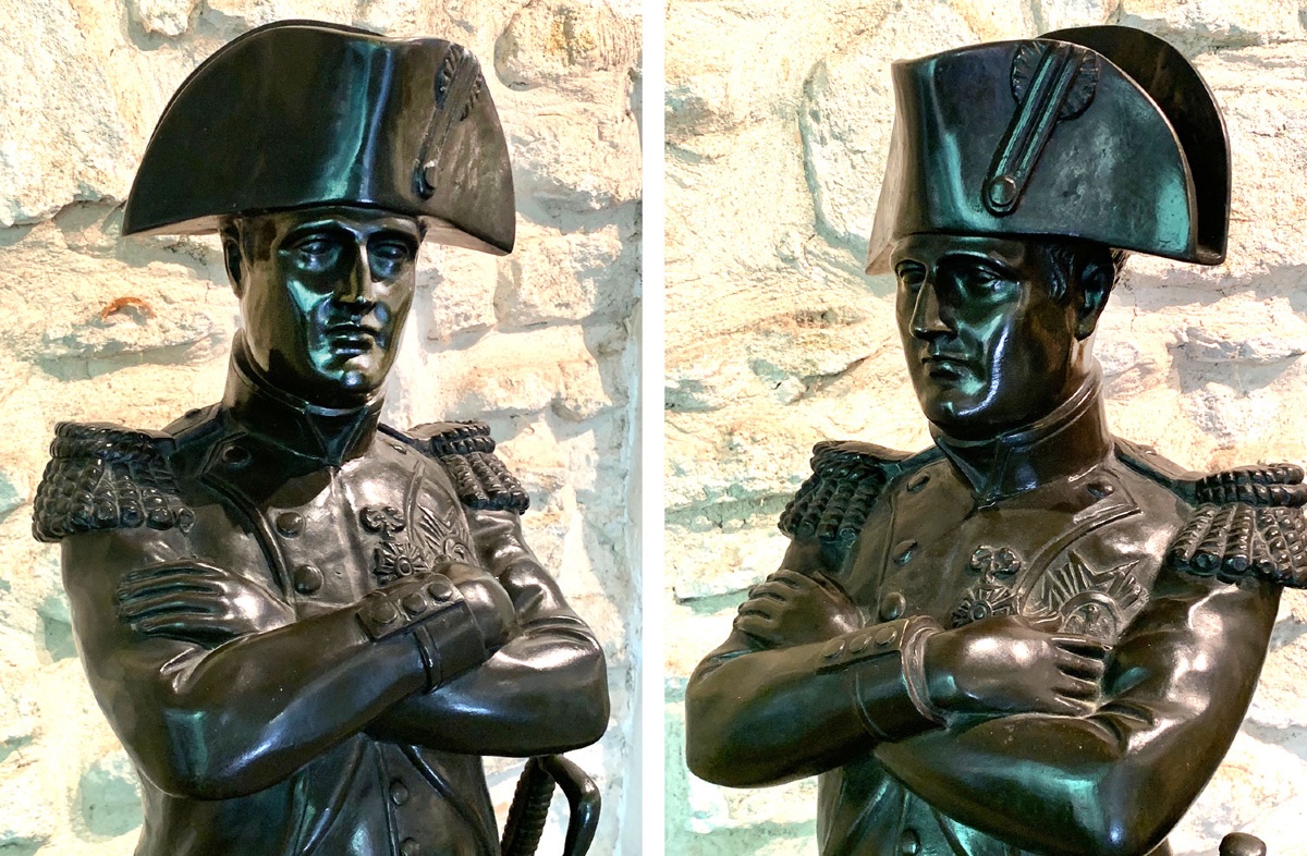 Napoléon Bonaparte, Bronze XIX ème, 98 cm, signé : Emile GUILLEMIN-photo-3
