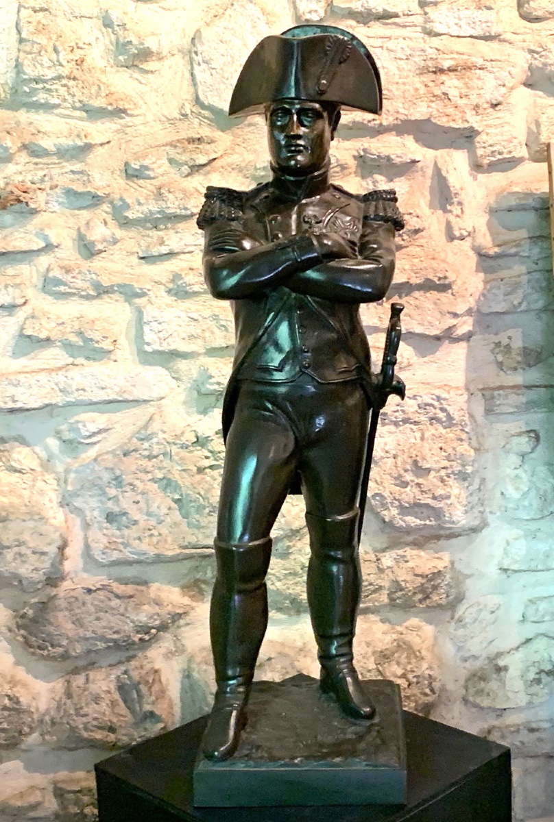 Napoléon Bonaparte, Bronze XIX ème, 98 cm, signé : Emile GUILLEMIN