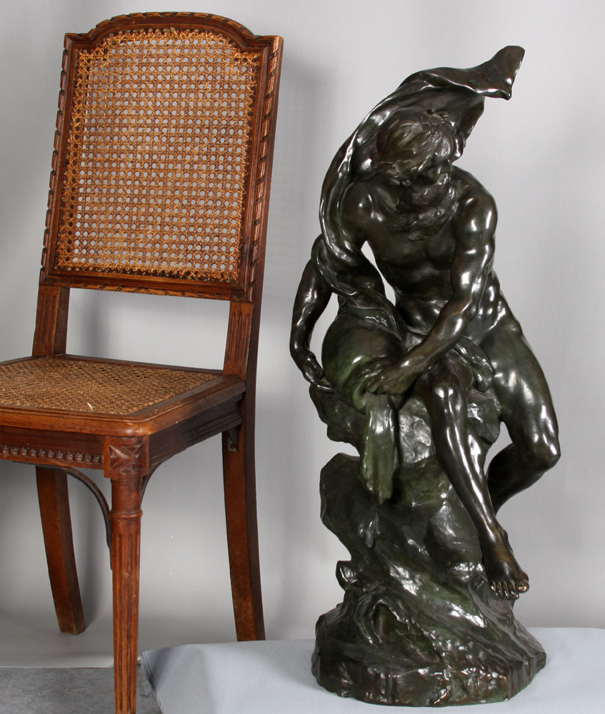 Bronze 19 éme, Signé: Mathurin Moreau 1822/1912
