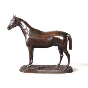 Bronze XIX ème, Pierre LENORDEZ 1815/1892, Cheval