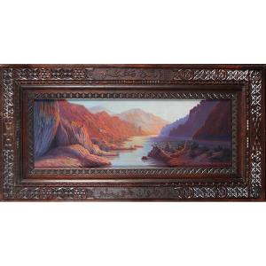 Orientaliste, 147 cm, d’Antoine JORIOT, daté : 1941