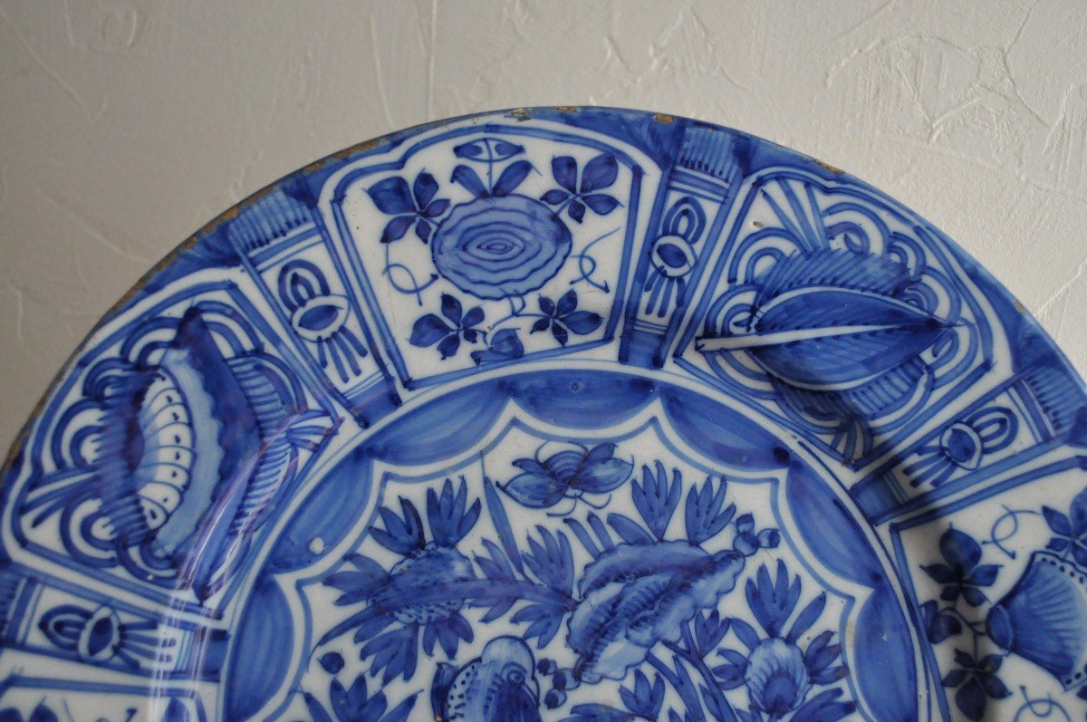 Plat En Faïence De Delft -  Circa 1700-photo-2