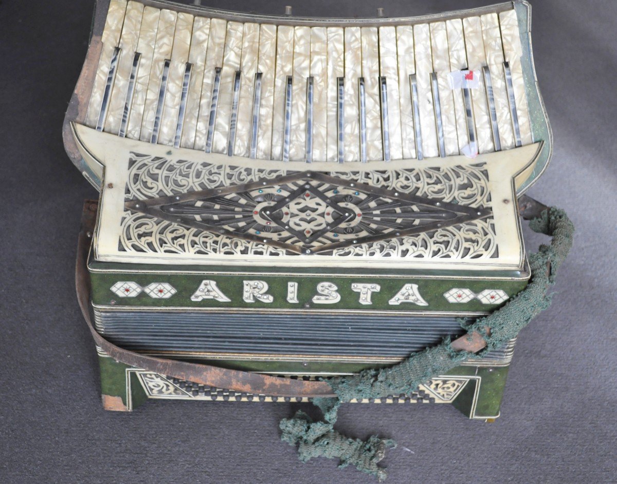 Musical Instrument - Arista Accordion - 19th - 20th-photo-8