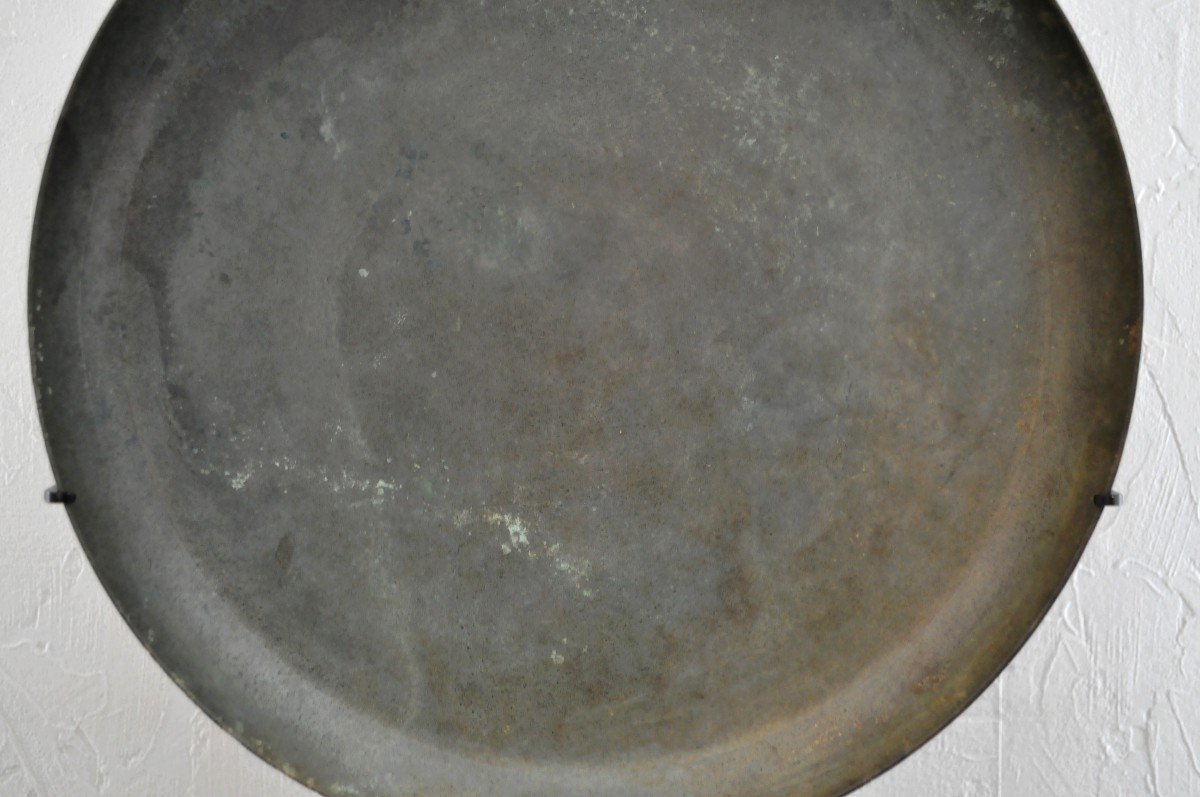 Asia - Metal Basin Mounted On Pedestal-photo-4