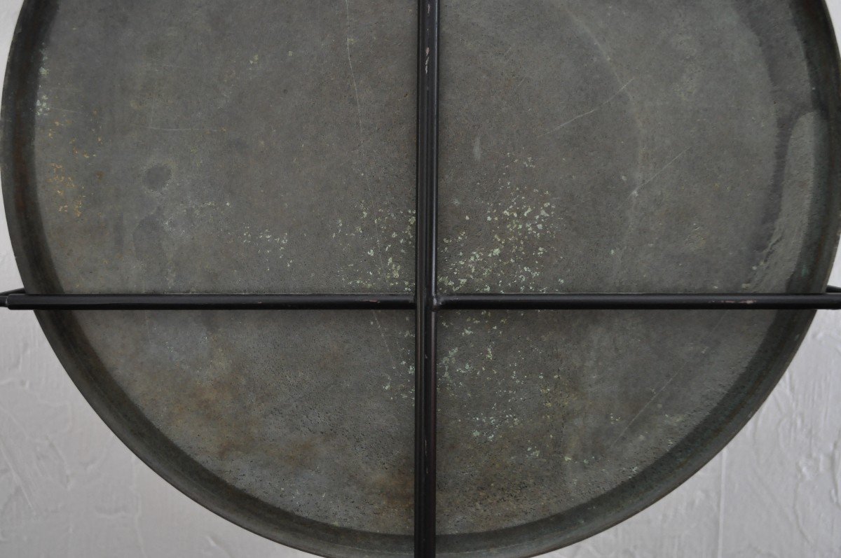 Asia - Metal Basin Mounted On Pedestal-photo-6
