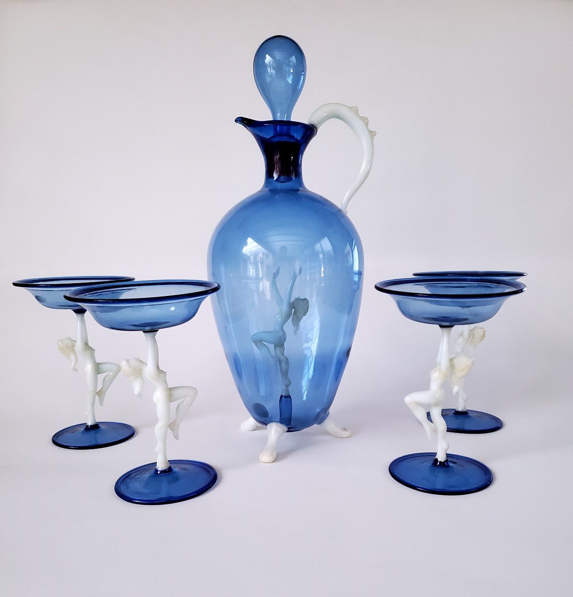 Art Déco - Set à Liqueur (fritz Lampl 1892-1955)