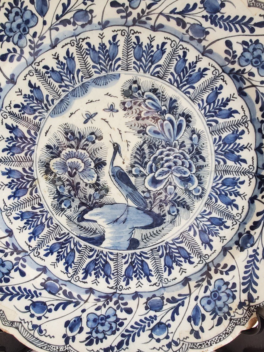 Delft -plat En Faïence - XVIIIème - Lp.kan-photo-2