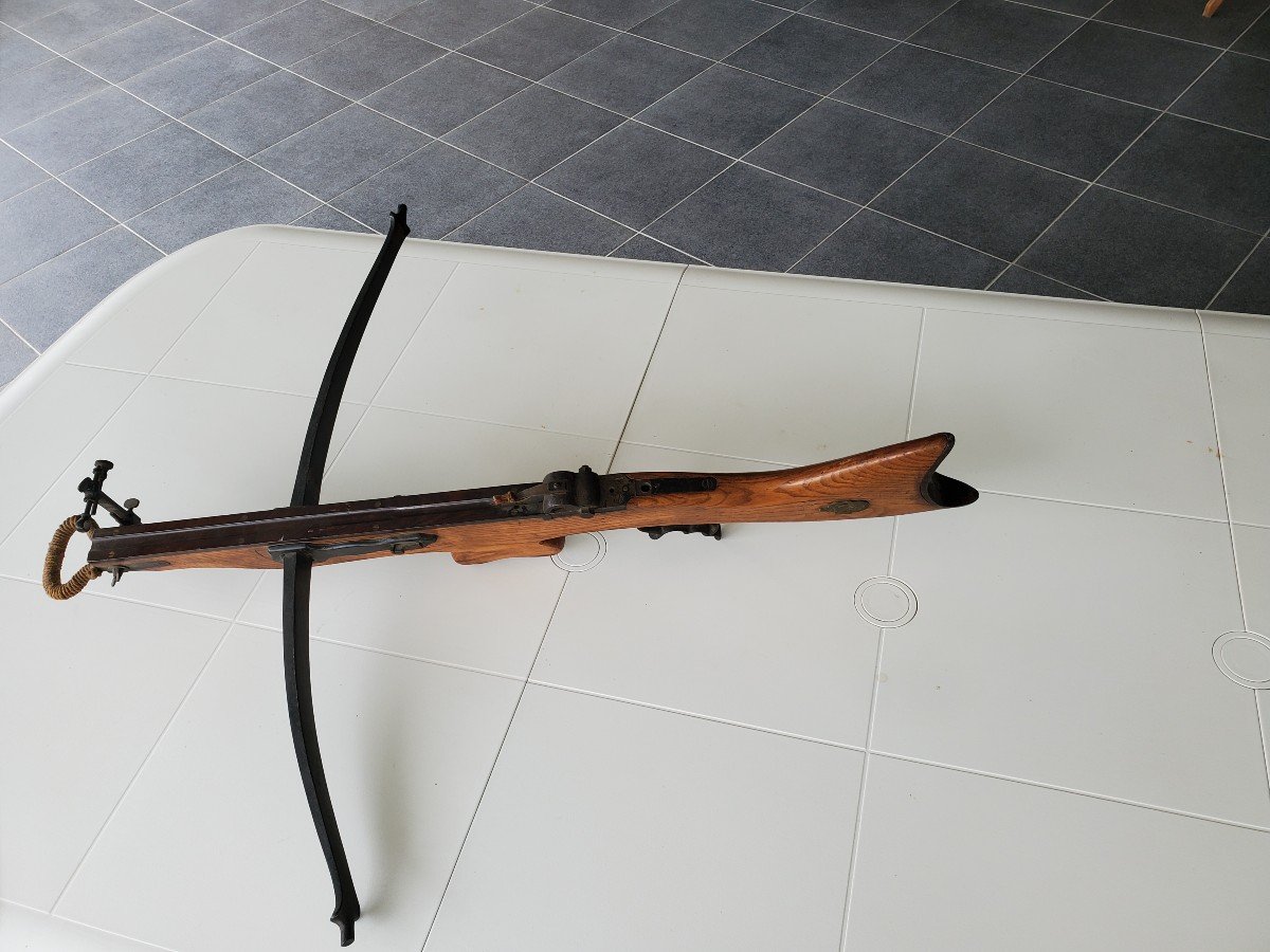 Old Hunting Crossbow - Circa 1800-photo-6