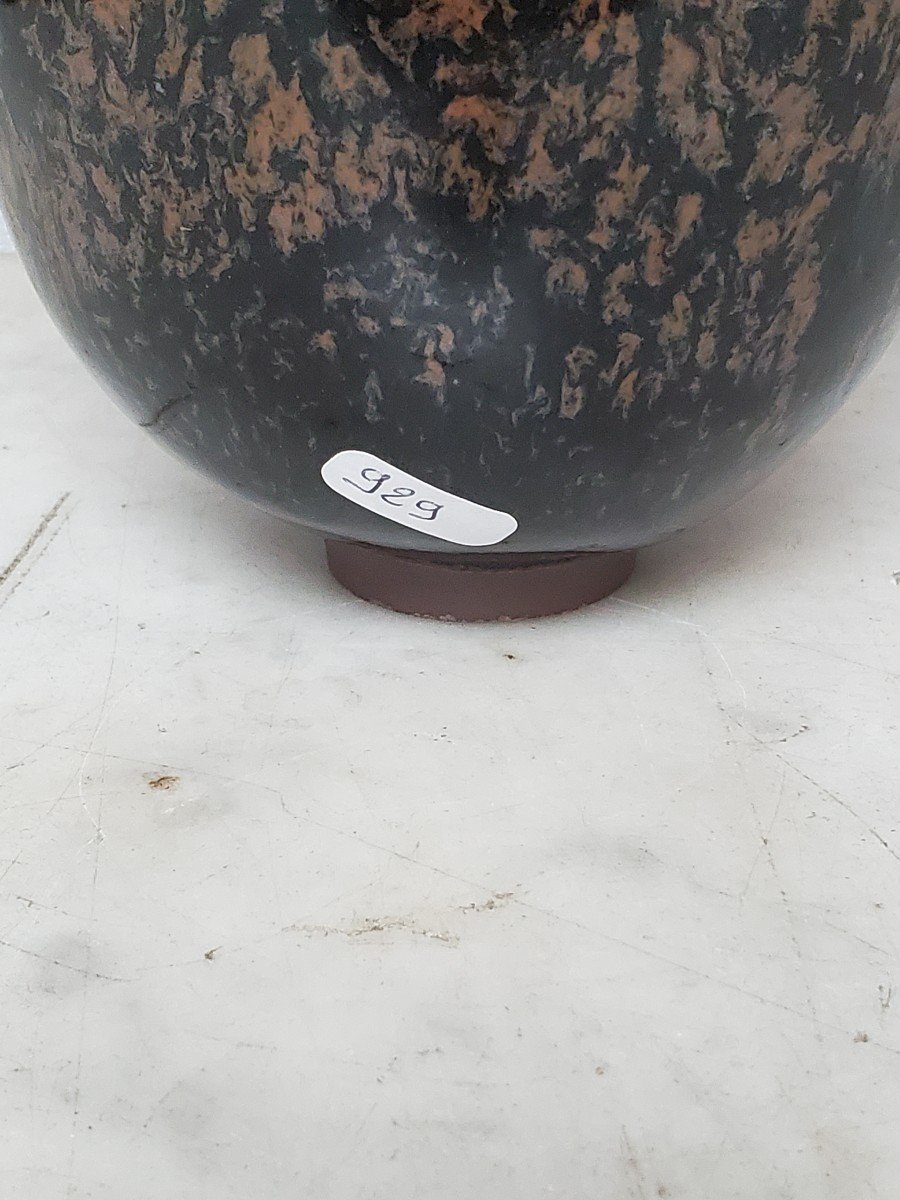 Vincent Beague - 1955-2015 - Fuseau Vase In Sandstone - 20th-photo-2
