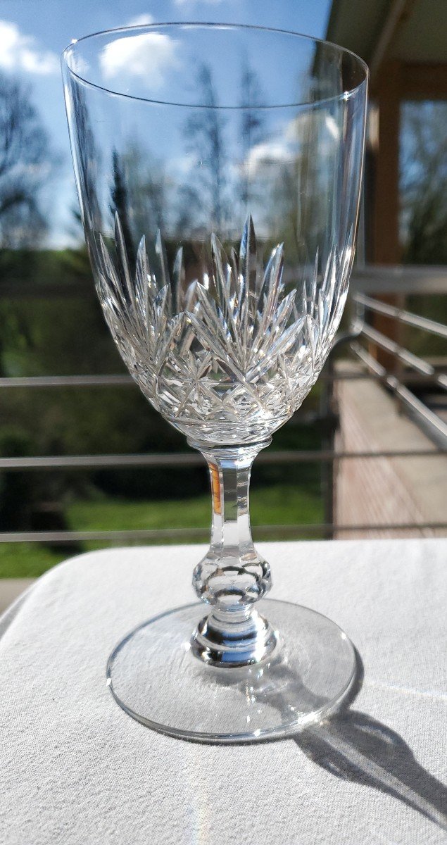 Cristallerie Saint Louis - Verres En Cristal + 2 Carafes - Modèle Massenet-photo-6