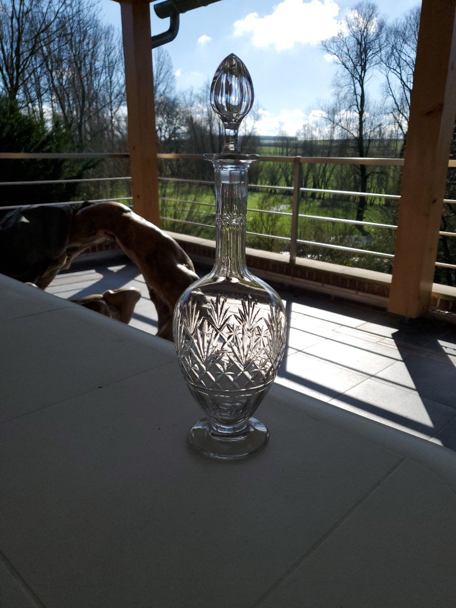 Cristallerie Saint Louis - Verres En Cristal + 2 Carafes - Modèle Massenet-photo-8