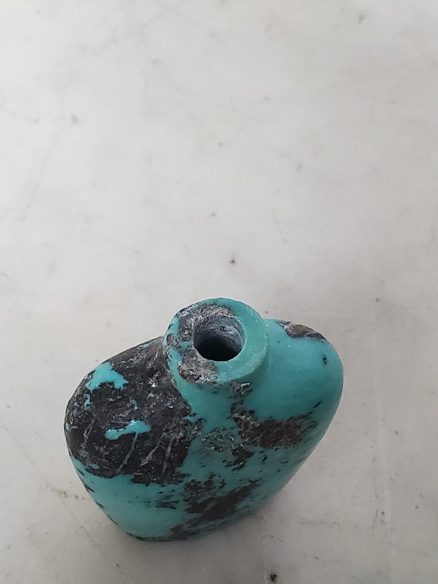 Asie - Snuff Bottle Turquoise-photo-2