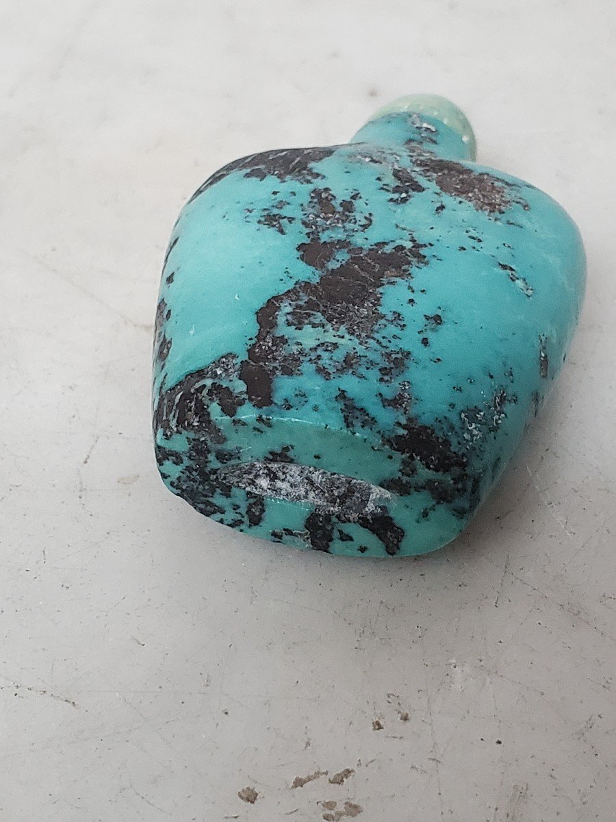 Asie - Snuff Bottle Turquoise-photo-3