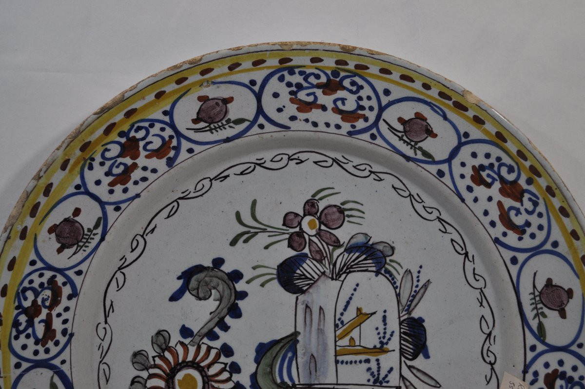Antique Delftware Dish - Circa 1700-photo-2