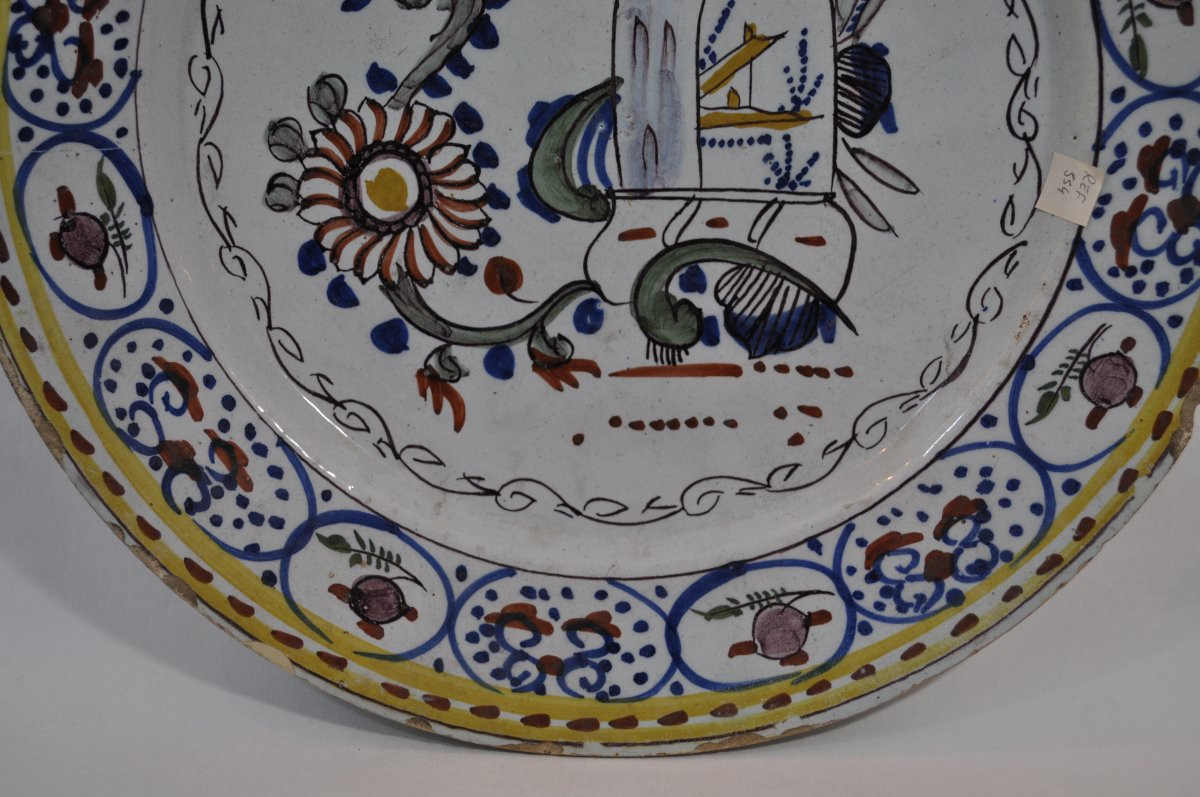 Antique Delftware Dish - Circa 1700-photo-3