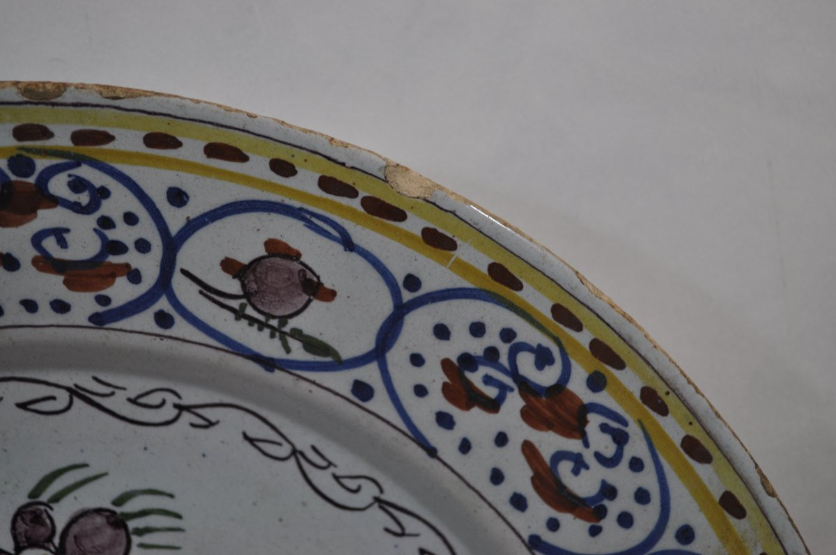 Antique Delftware Dish - Circa 1700-photo-2