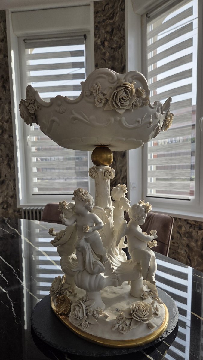 Cesare Villari - Sculpture - Biscuit - 20th Century-photo-4