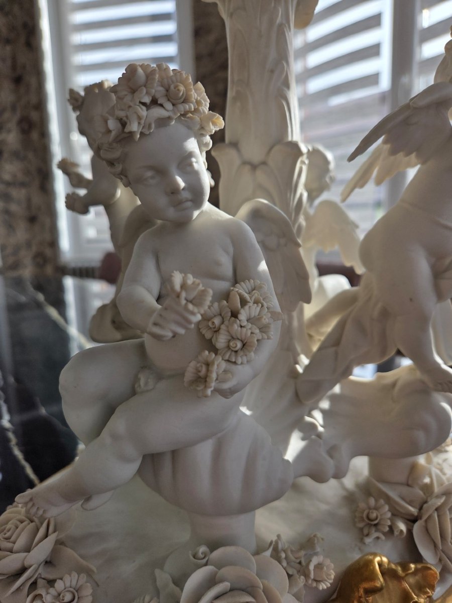 Cesare Villari - Sculpture - Biscuit - 20th Century-photo-5