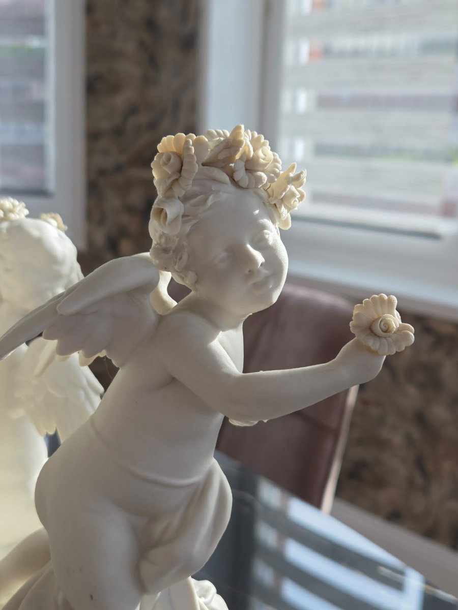 Cesare Villari - Sculpture - Biscuit - 20th Century-photo-8