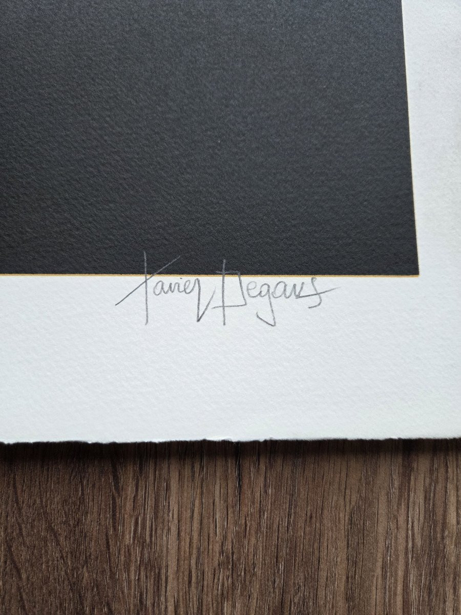 Degans Xavier (1949-) - Lithograph Artist's Proof-photo-3