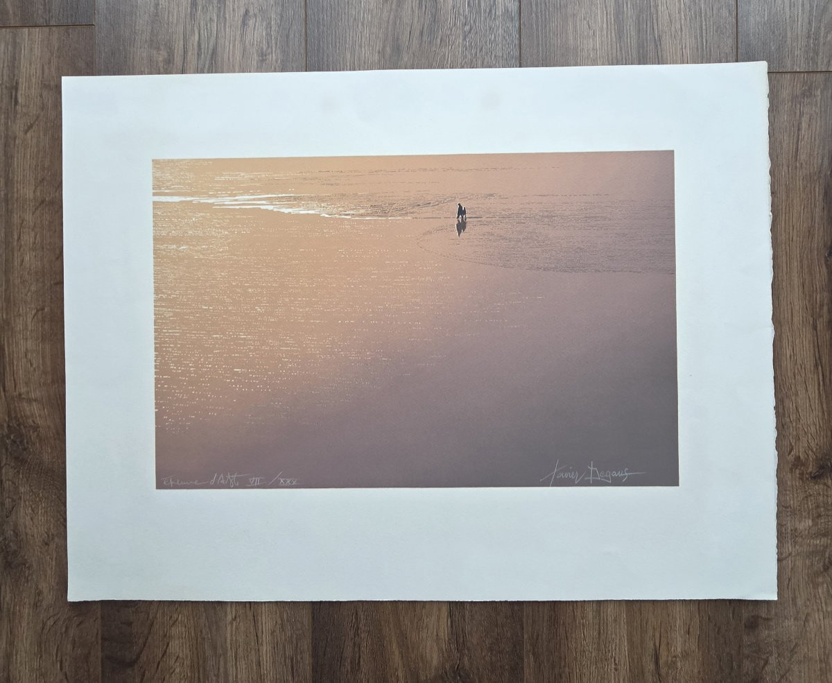 Degans Xavier (1949-) - Lithograph Artist's Proof-photo-3