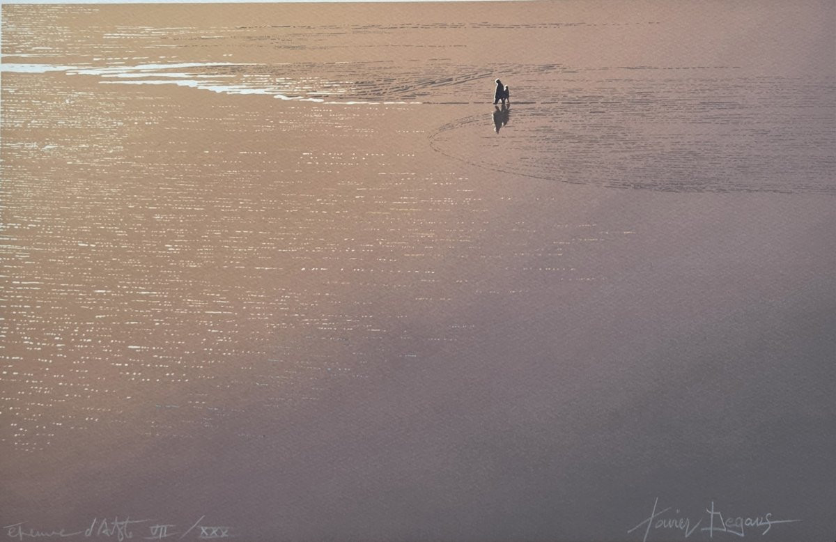 Degans Xavier (1949-) - Lithograph Artist's Proof-photo-4