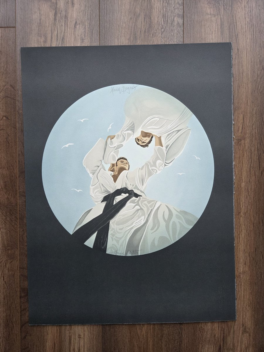 Degans Xavier (1949-) - Lithograph Artist's Proof-photo-2