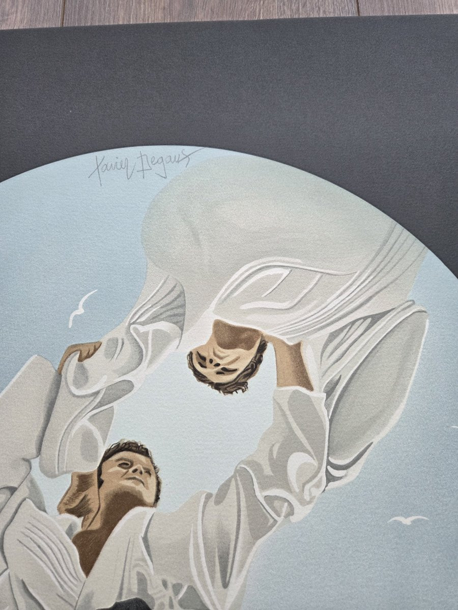 Degans Xavier (1949-) - Lithograph Artist's Proof-photo-1