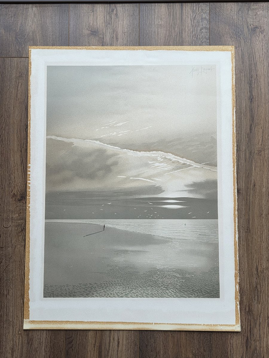 Degans Xavier (1949-) - Lithograph Artist's Proof-photo-2