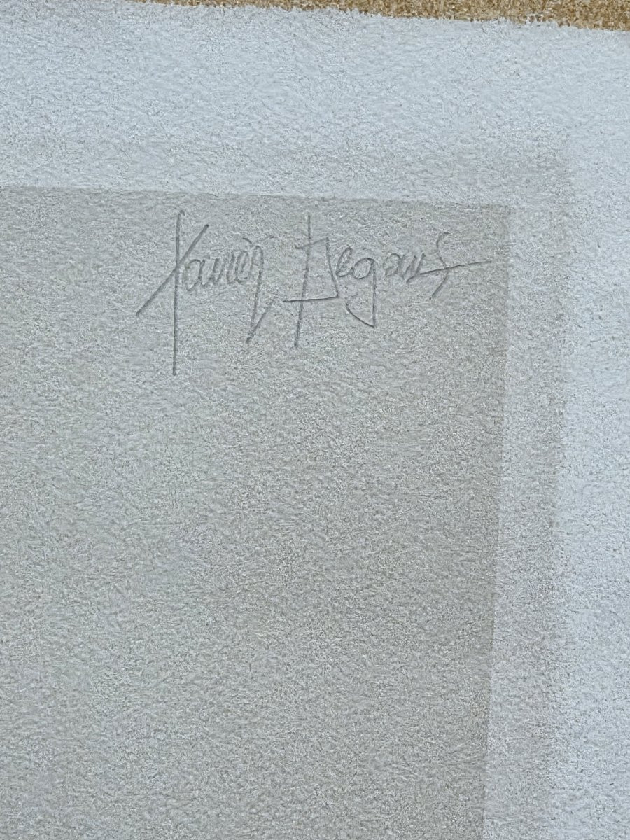 Degans Xavier (1949-) - Lithograph Artist's Proof-photo-4