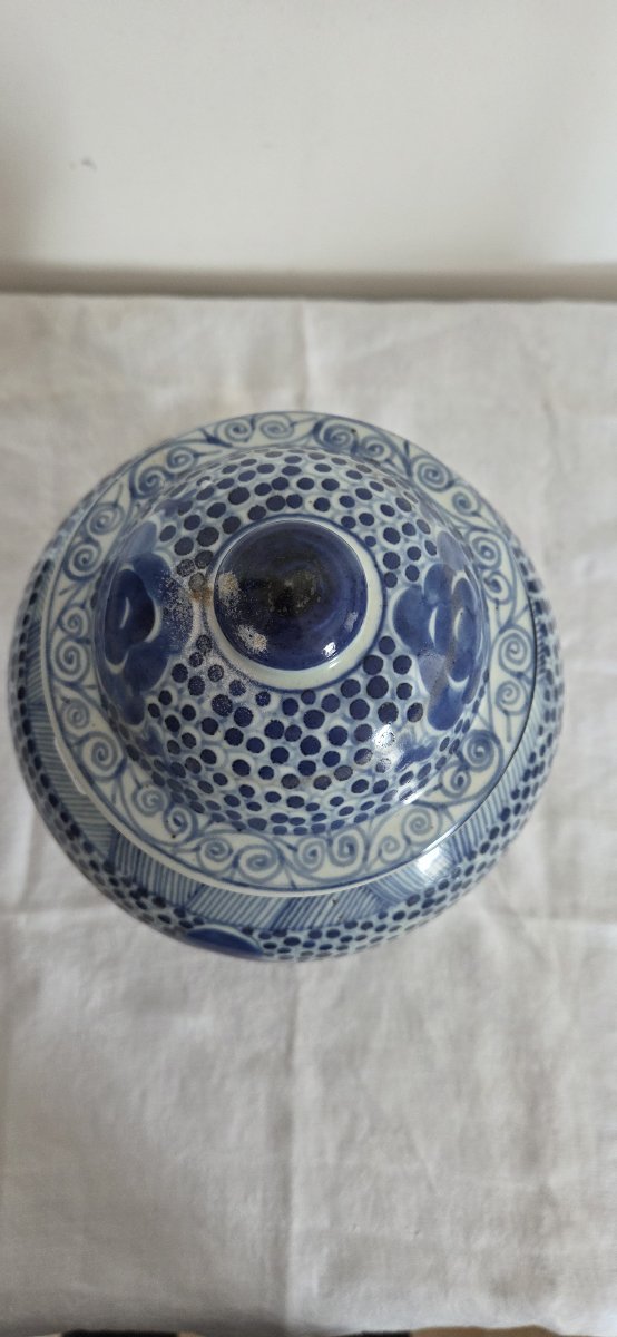 China - Ceramic Ginger Jar - 19th Century-photo-1